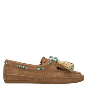 suède bootschoenen bruin