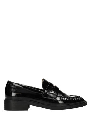 Bella lakleren loafers zwart