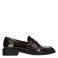 POSH by Poelman Bella lakleren loafers met blokhak bordeaux