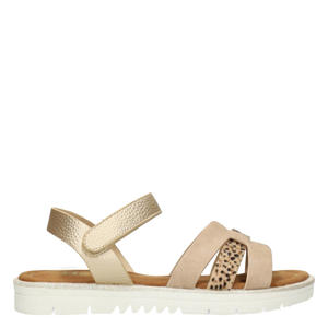 sandalen beige/goud