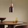 NOUS Living ijzeren hanglamp Kiki E27 Ø 15 cm - bruin