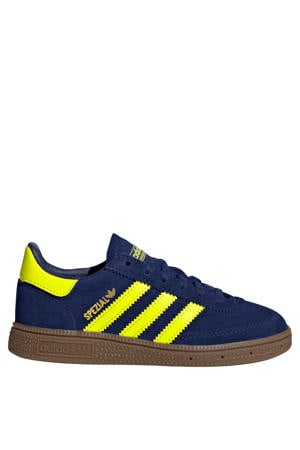 Handball Spezial suède sneakers donkerblauw/geel