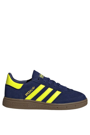 Handball Spezial suède sneakers donkerblauw/geel