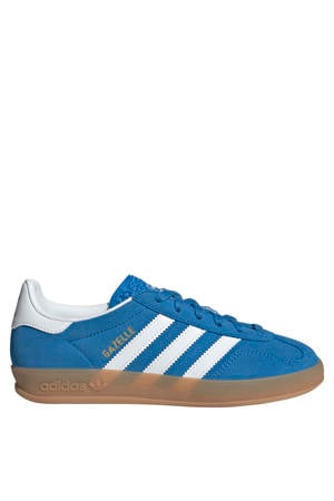 Gazelle Indoor sneakers blauw/wit