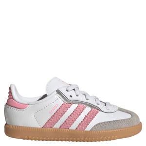 Samba sneakers wit/roze