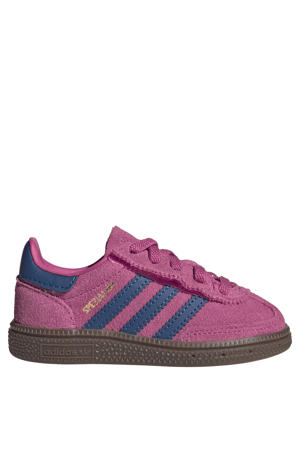 Handball Spezial suède sneakers met elastische veters roze/blauw