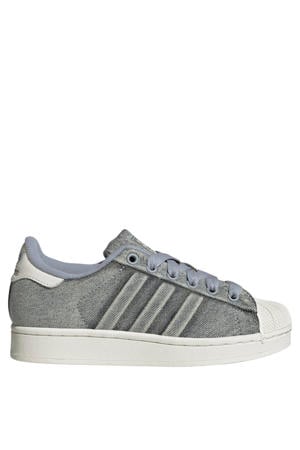 Superstar II denim sneakers grijs