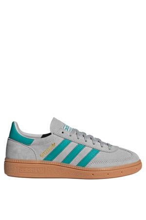 Handball Spezial suède sneakers lichtgrijs/groen