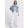 Alix the Label gilet light blue denim