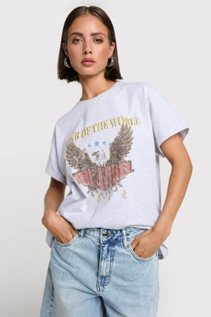 T-shirt grijs melange