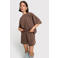 Alix the Label straight regular waist casual short bruin