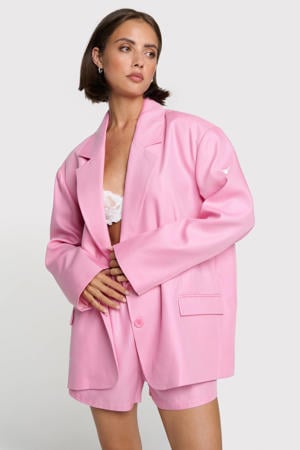 oversized blazer lichtroze