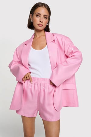 regular waist casual short lichtroze
