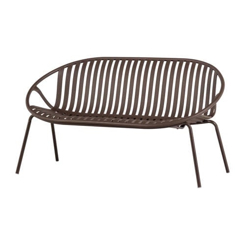 WOOOD loungebank Bruce – paars/ bruin