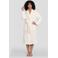 LingaDore fleece badjas - ecru