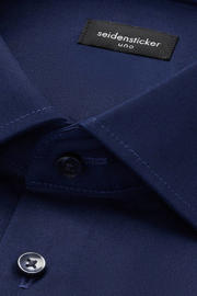 thumbnail: Seidensticker overshirt donkerblauw
