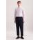 Seidensticker regular gestreept casual overhemd roze
