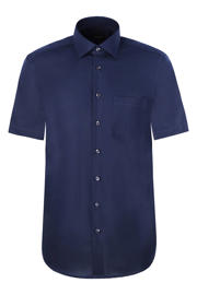 thumbnail: Seidensticker regular casual overhemd donkerblauw