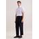 Seidensticker regular geruit casual overhemd roze