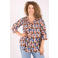 Paprika Plus Size blouse met print - meerkleurig