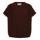 &Co Woman top met elastische boord - bruin