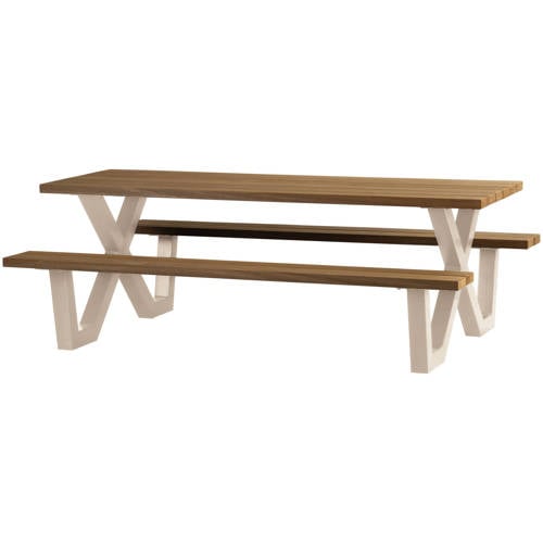 WOOOD picknicktafel Tablo – natural/sand