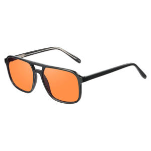 zonnebril Lai zwart/oranje