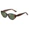 Eco Shades zonnebril Palma met tortoise print bruin