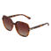 Sinner zonnebril met tortoise print Barfleur bruin