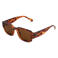 Sinner zonnebril met tortoise print Sidari bruin