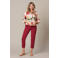 &Co Woman viscose gebloemde blouse - ecru