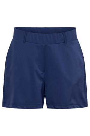 straight leg korte broek - blauw