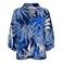 &Co Woman viscose blouse met print - blauw