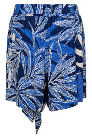 thumbnail: &Co Woman viscose wide leg broek - blauw