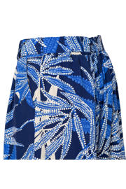 thumbnail: &Co Woman viscose wide leg broek - blauw