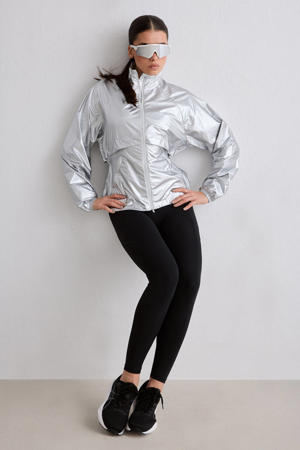 Le Run hardloopjack zilver