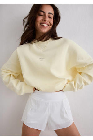 Le Run hardloopsweater lichtgeel