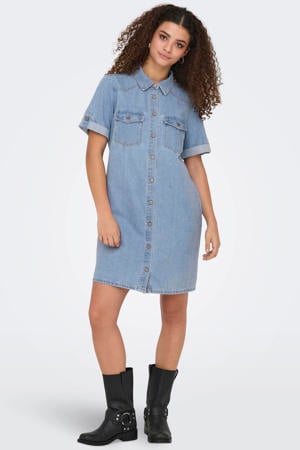 Denim spijkerjurk blauw
