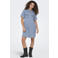 ONLY Denim spijkerjurk blauw