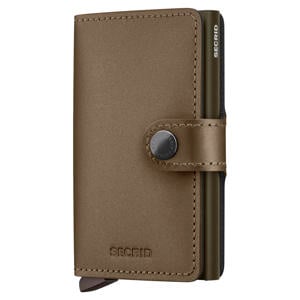 pasjeshouder Matte Satin Wallet brons