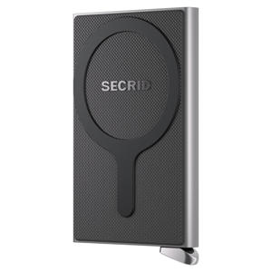 pasjeshouder Cardprotector Magsafe zilverkleurig
