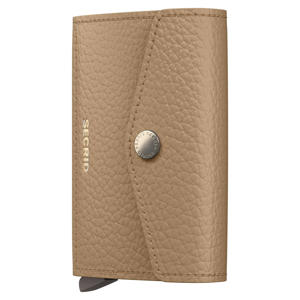 pasjeshouder Envelope Pebble bruin