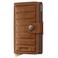 Secrid pasjeshouder Wallet Emboss Lines cognac