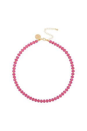 ketting Lynn roze