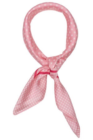 sjaaltje Solin met stippen roze
