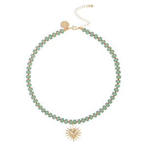 ketting Ivy mintgroen