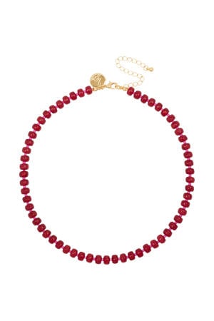 ketting Ruby rood