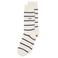 Alfredo Gonzales sokken Random Thin Stripes ecru