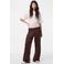 PIECES viscose wide leg sweatpants - bruin