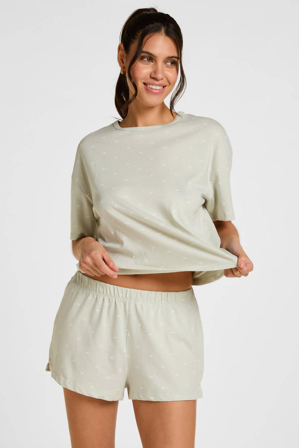 Hunkemöller shortama groen